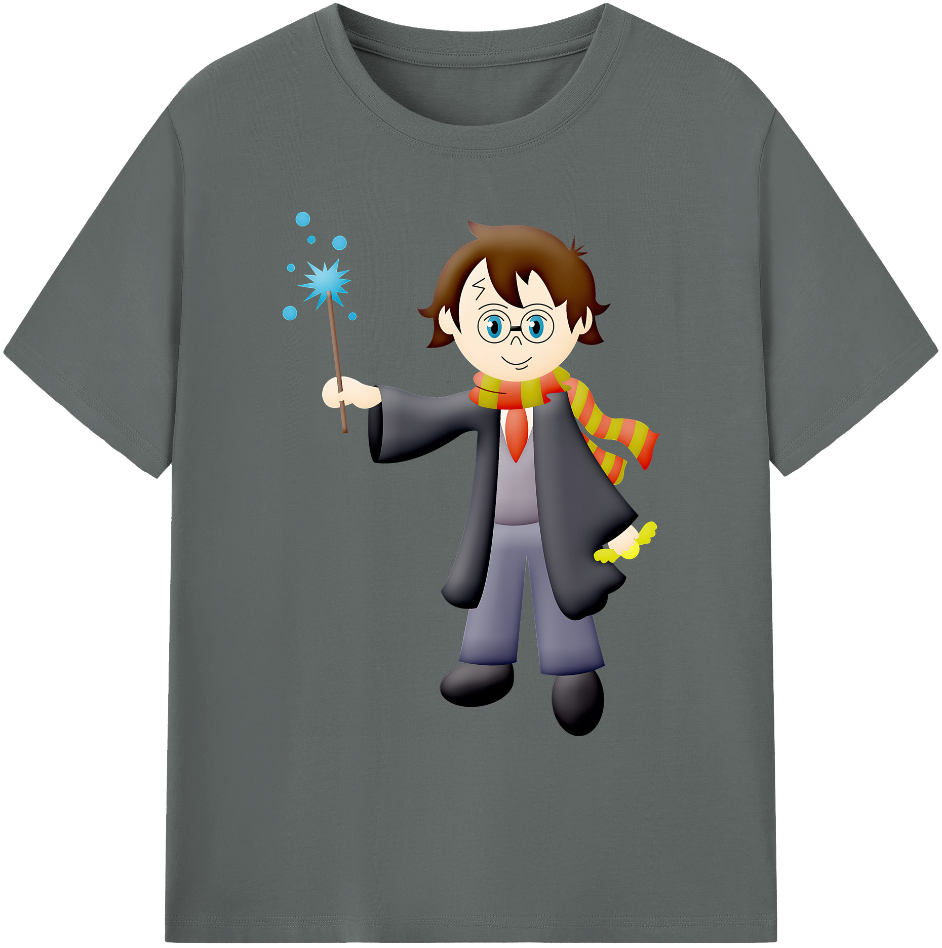 （画像用） Harry Potter ハリー・ポッターシリーズ 綿100％ メンズ半袖Tシャツ｜肌触りやわらか＆通気性